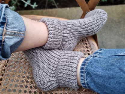Easy Crochet Socks Pattern