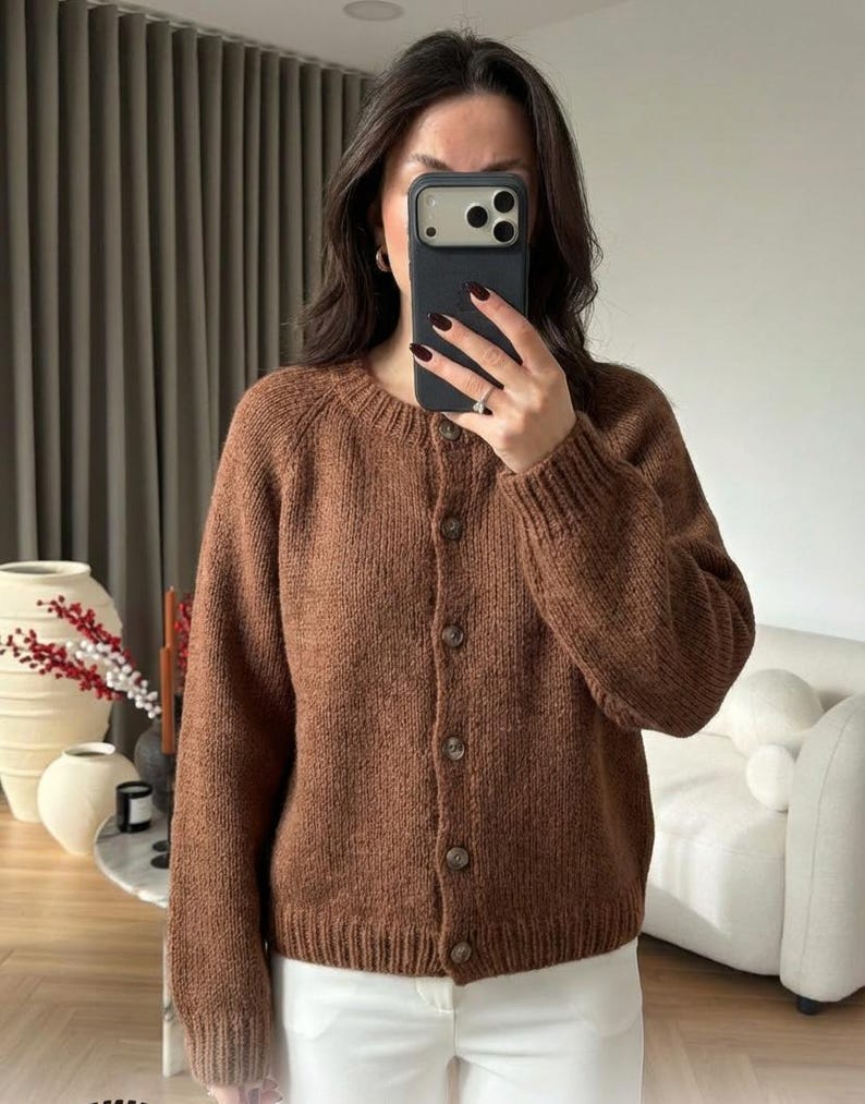 Beginner Knit Cardigan Pattern