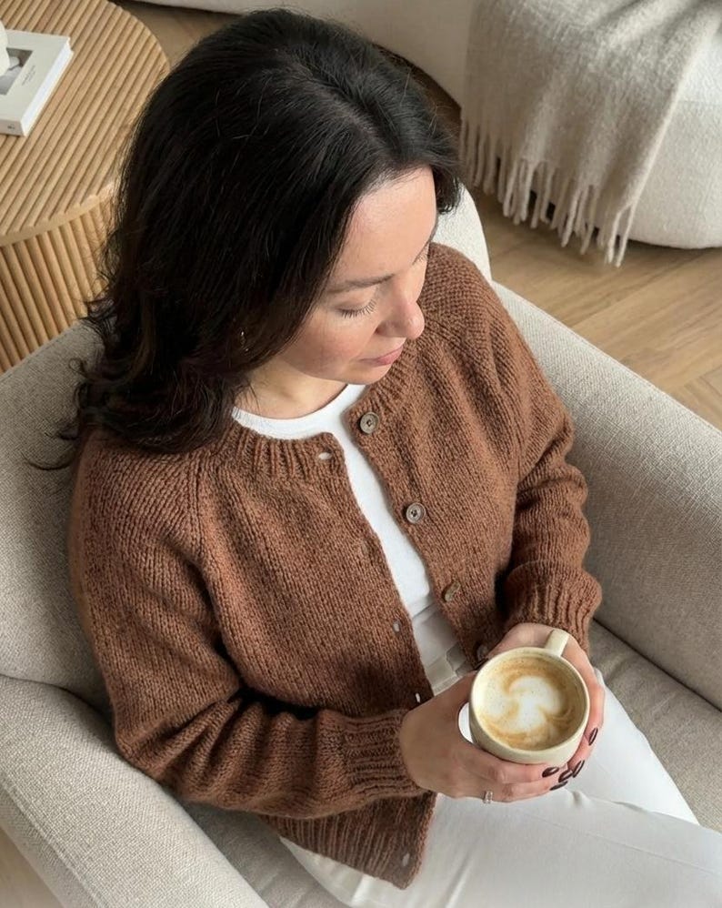 Beginner Knit Cardigan Pattern