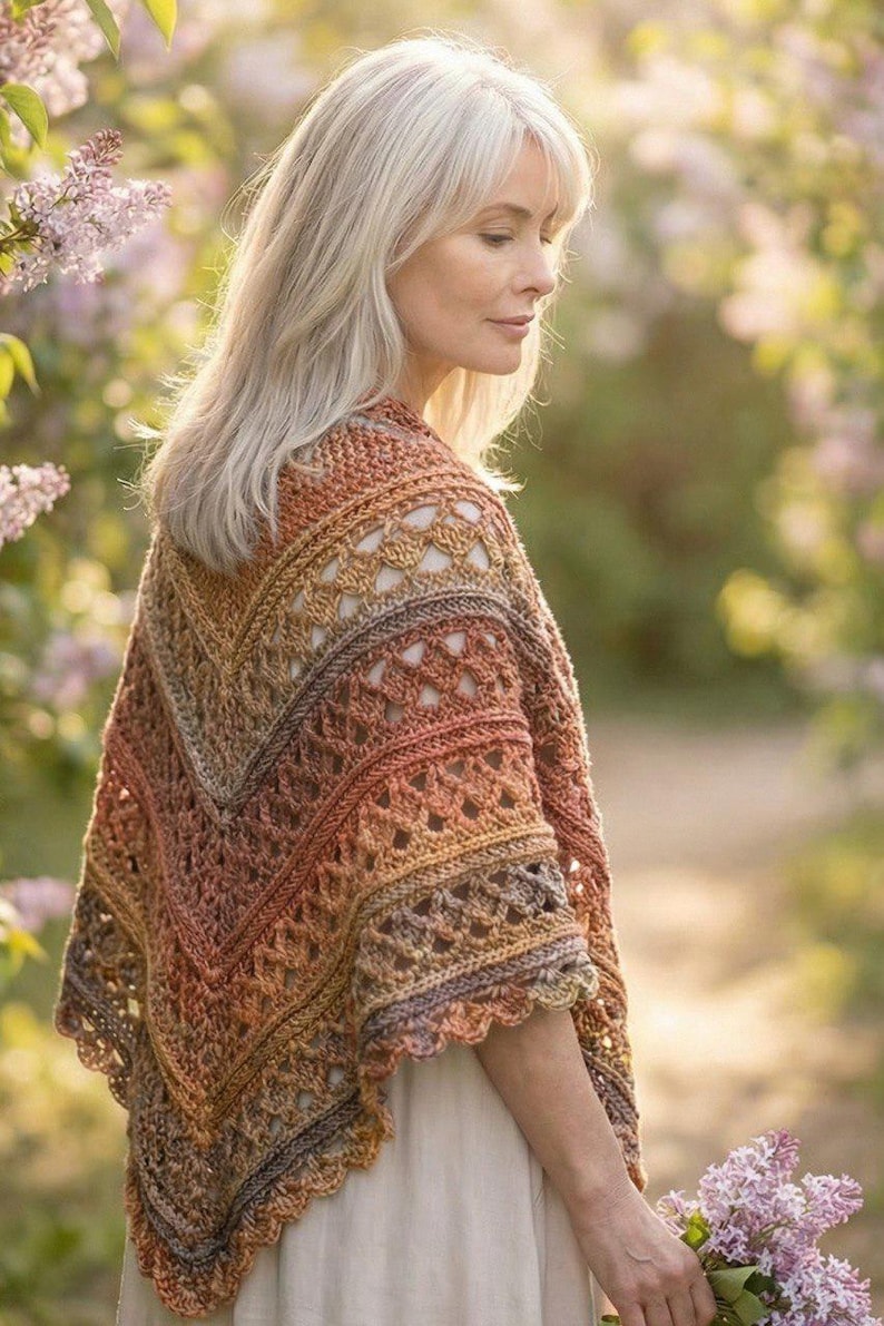 Into The Mystic Shawl Crochet Pattern