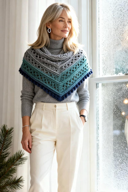 Into The Mystic Shawl Crochet Pattern