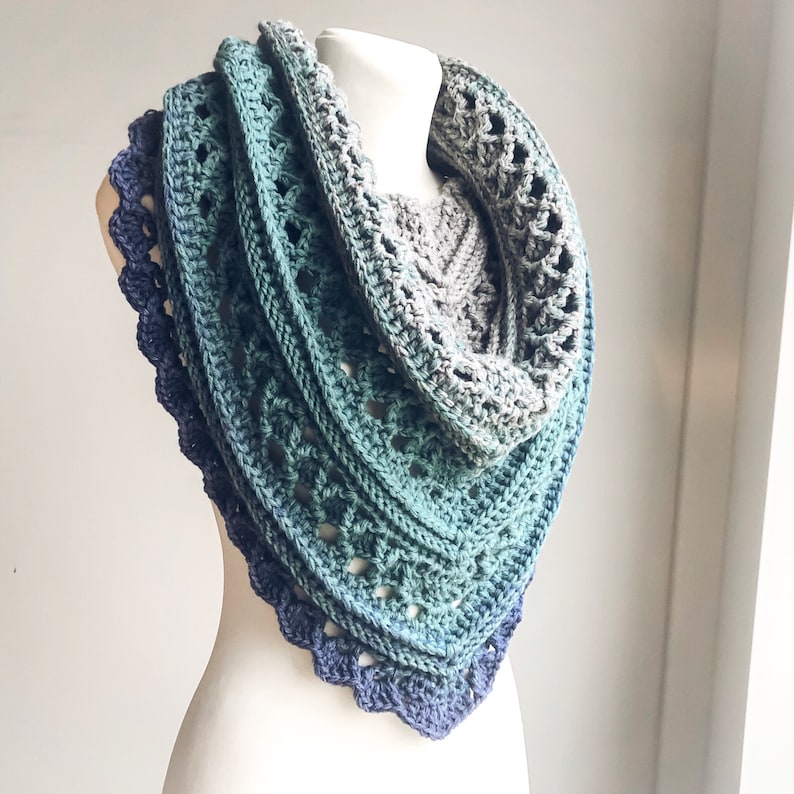 Into The Mystic Shawl Crochet Pattern