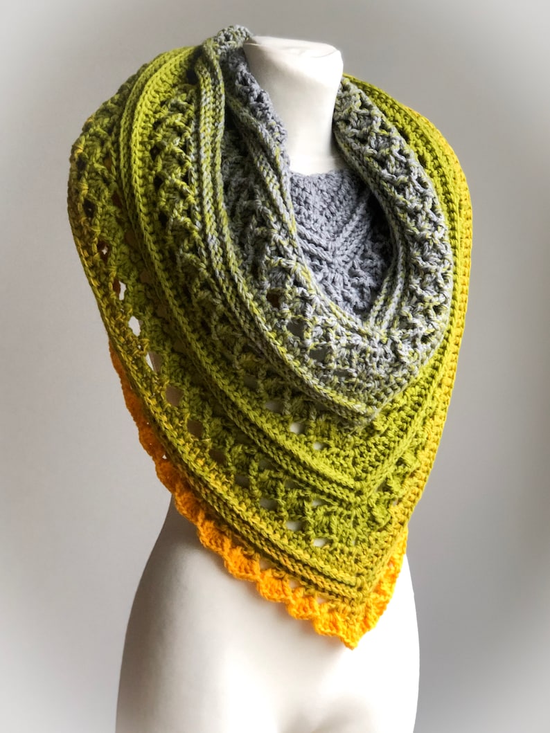 Into The Mystic Shawl Crochet Pattern