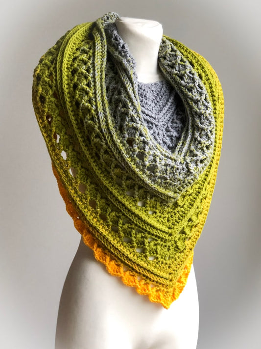 Into The Mystic Shawl Crochet Pattern