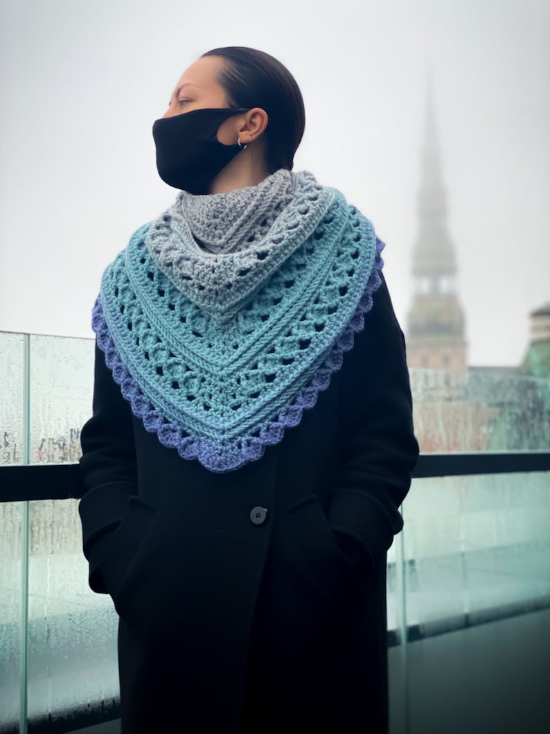 Into The Mystic Shawl Crochet Pattern