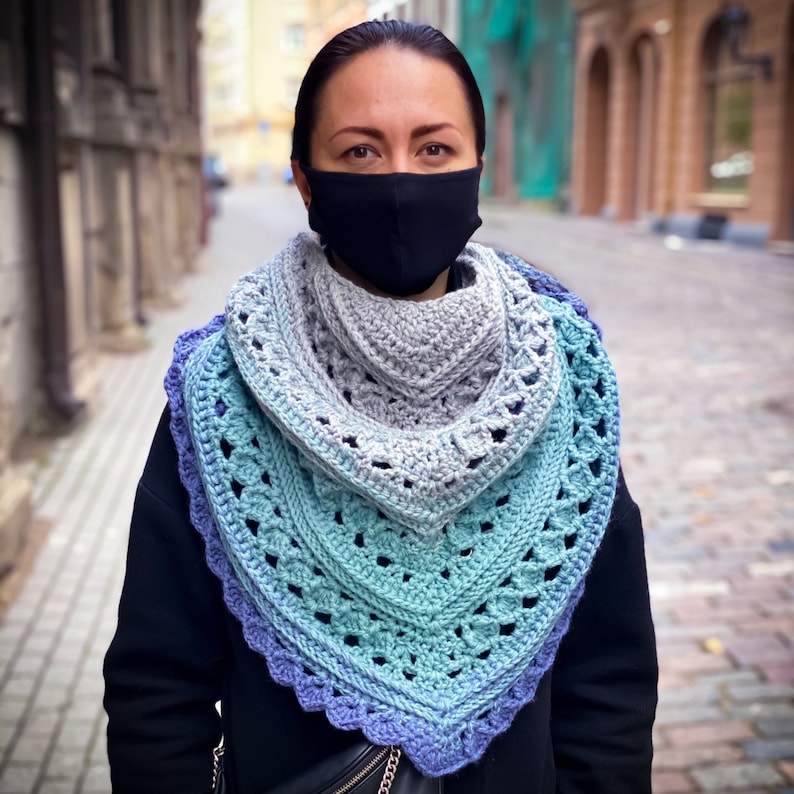 Into The Mystic Shawl Crochet Pattern