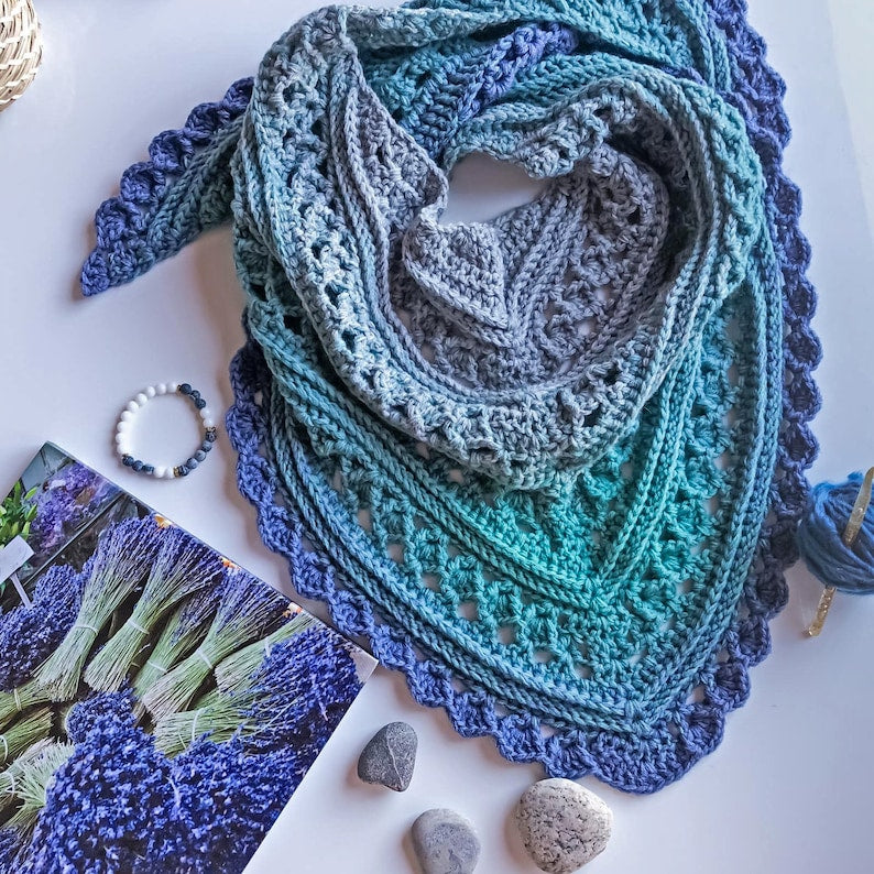 Into The Mystic Shawl Crochet Pattern