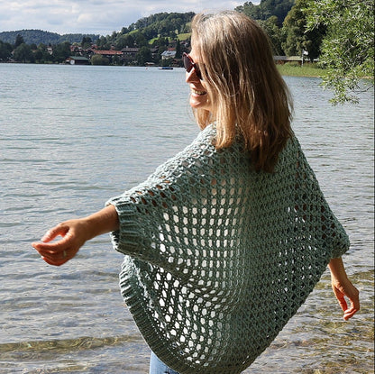 Cardigan / Shrug / Jacket Crochet Pattern