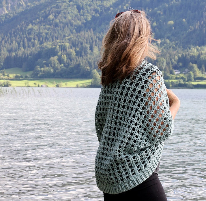 Cardigan / Shrug / Jacket Crochet Pattern