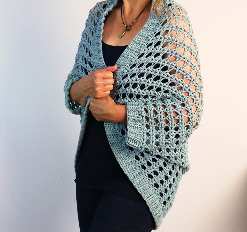 Cardigan / Shrug / Jacket Crochet Pattern
