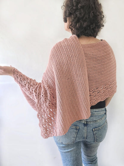 Lace Shawl Crochet Pattern