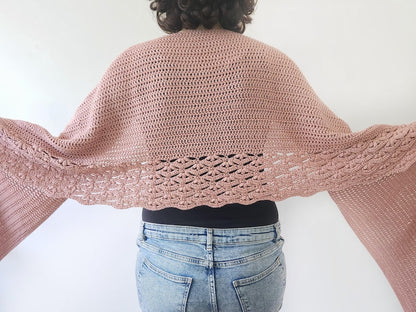 Lace Shawl Crochet Pattern