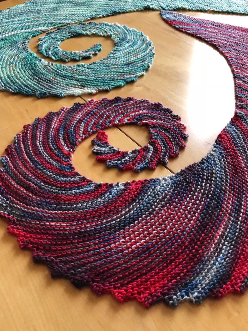 Beginner Garter Stitch Shawl Pattern