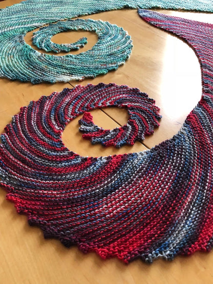 Beginner Garter Stitch Shawl Pattern