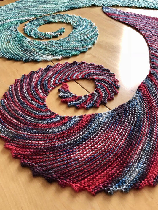 Beginner Garter Stitch Shawl Pattern