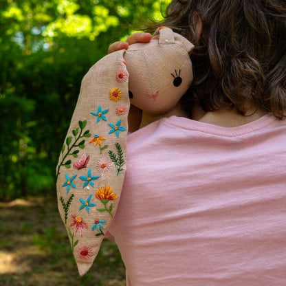 Embroidered Bunny Sewing Pattern