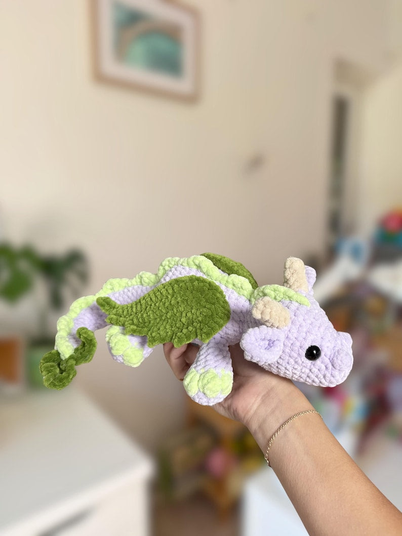 Delilah the Dragon Crochet Pattern