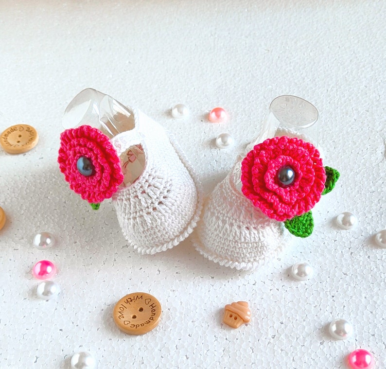 Crochet Baby Shoes Pattern
