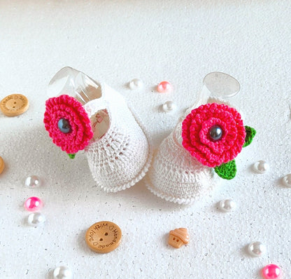 Crochet Baby Shoes Pattern