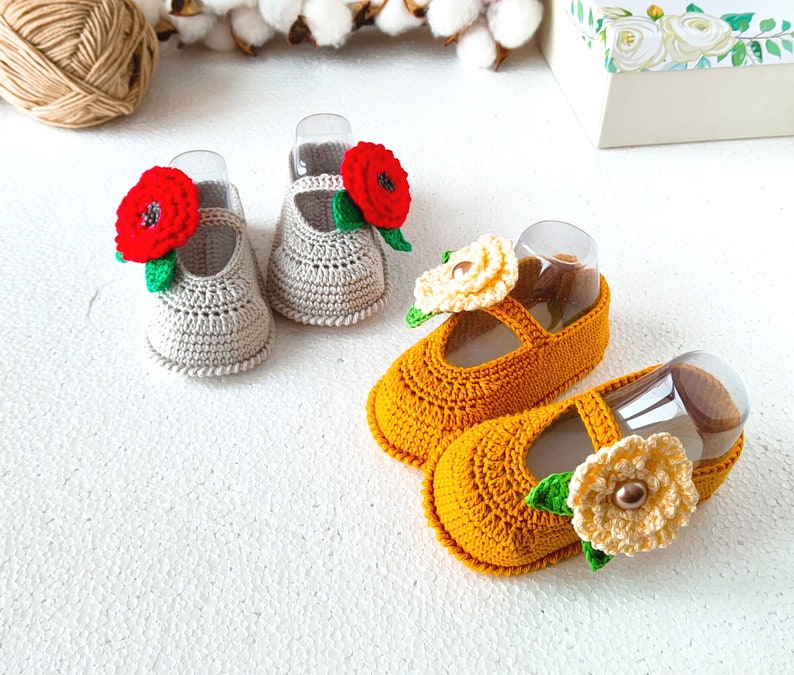 Crochet Baby Shoes Pattern