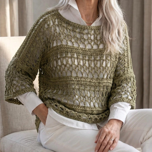 Sunset Bloom Top Crochet Pattern