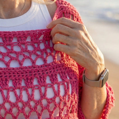 Sunset Bloom Top Crochet Pattern