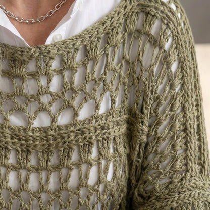 Sunset Bloom Top Crochet Pattern
