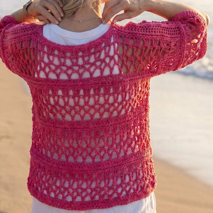 Sunset Bloom Top Crochet Pattern