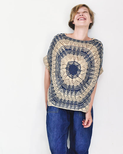 StarOver Crochet Poncho Pattern