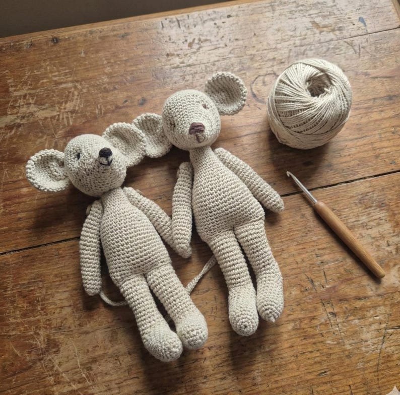Crochet Mouse Pattern PDF