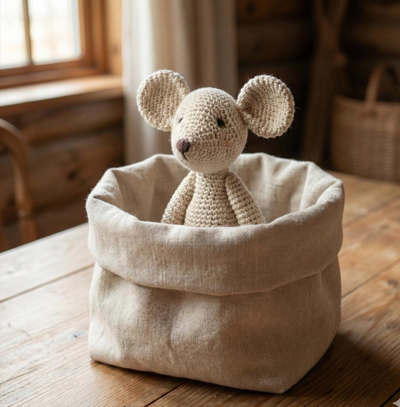 Crochet Mouse Pattern PDF