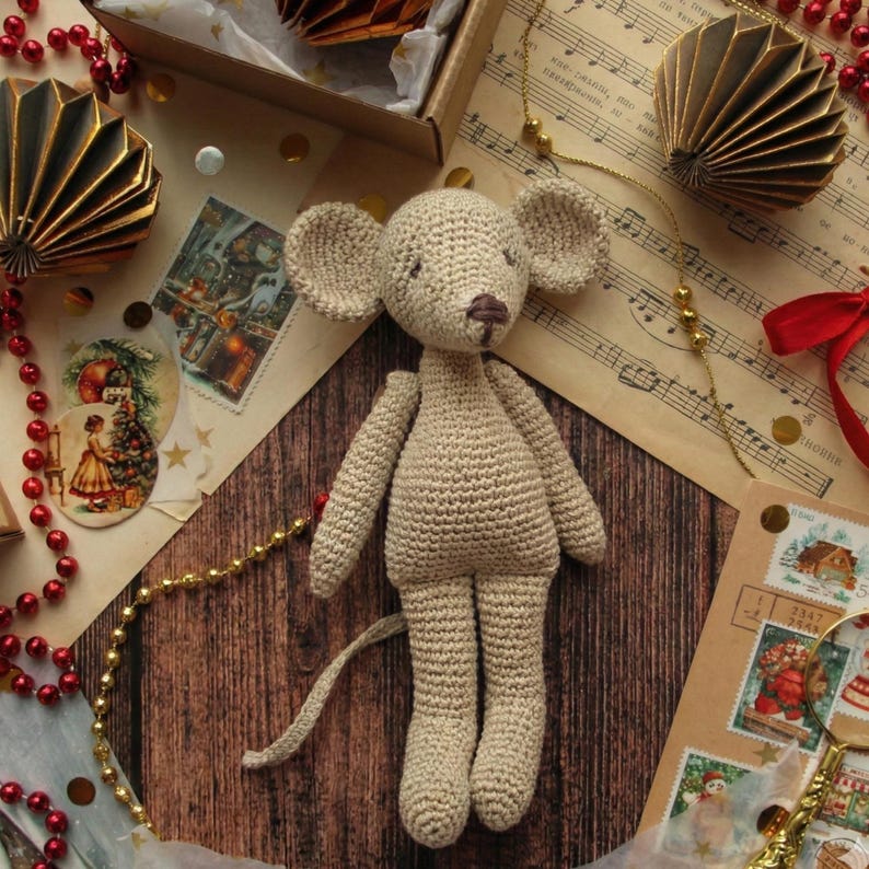 Crochet Mouse Pattern PDF