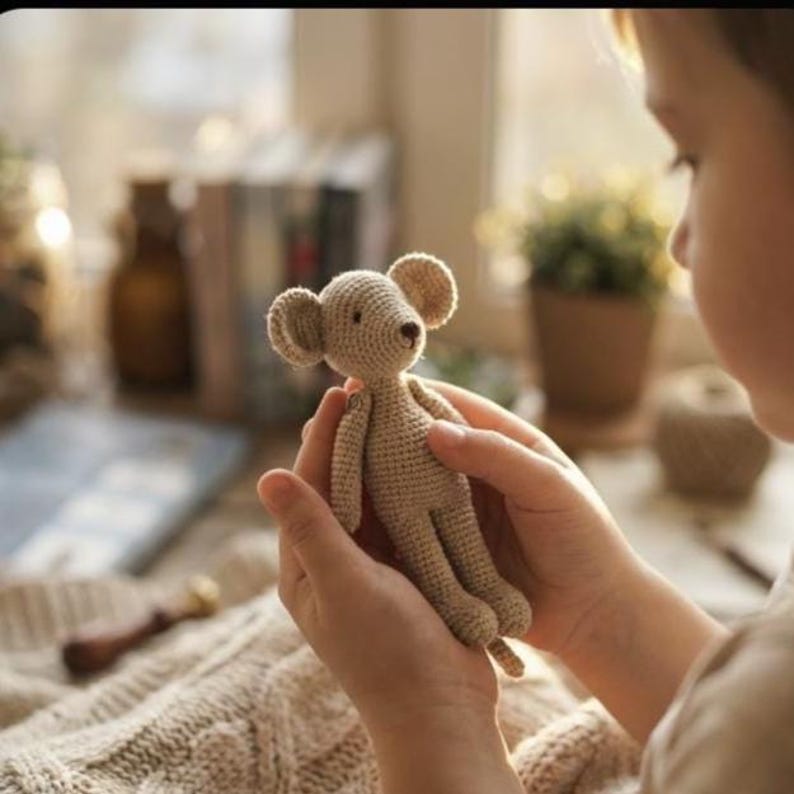 Crochet Mouse Pattern PDF