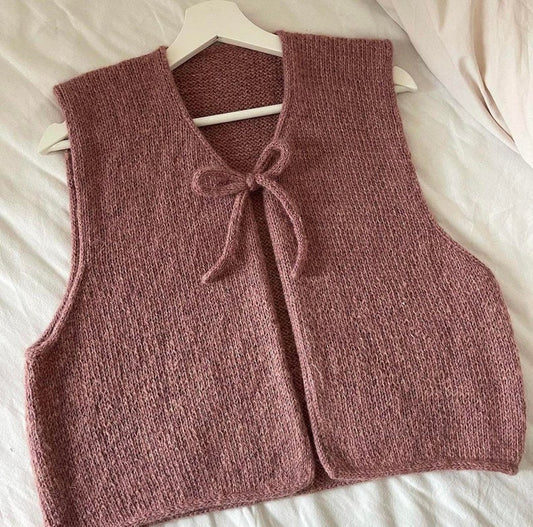 Flora Vest Knitting Pattern