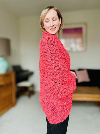 Dream Catcher Cardigan Crochet Pattern
