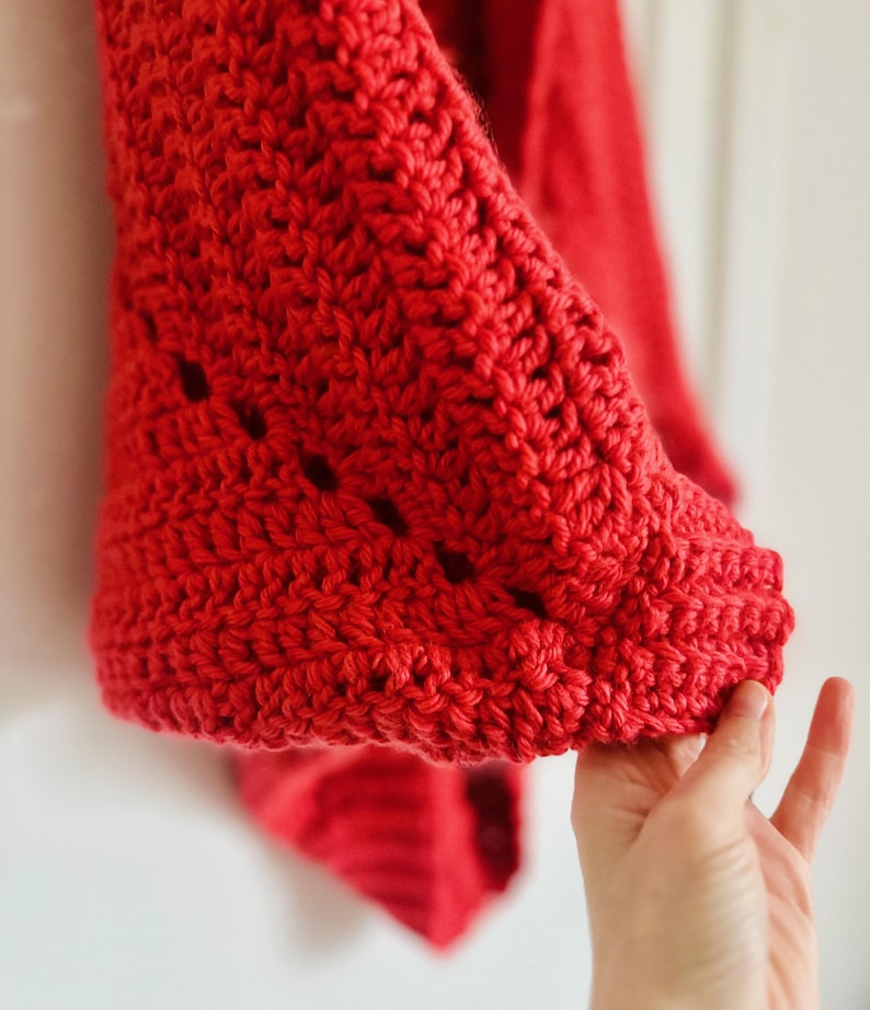Dream Catcher Cardigan Crochet Pattern