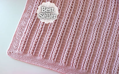 Crochet Easy Beginner Blanket Pattern