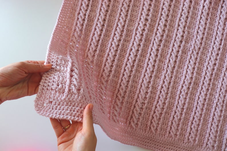 Crochet Easy Beginner Blanket Pattern
