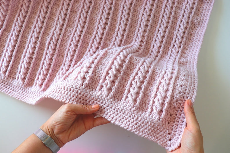 Crochet Easy Beginner Blanket Pattern
