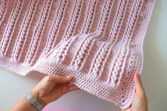 Crochet Easy Beginner Blanket Pattern