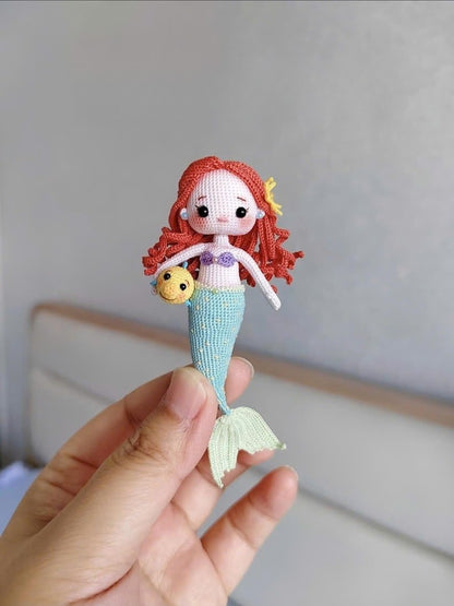 Mermaid Princess Doll Crochet Pattern