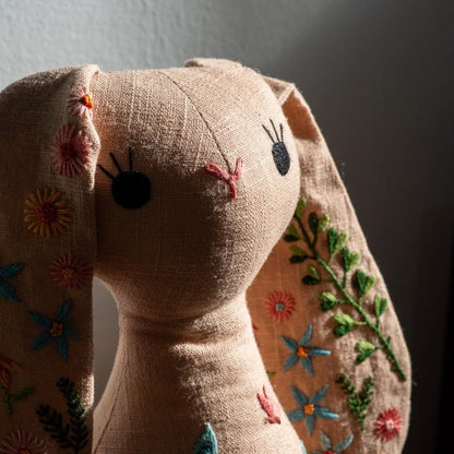 Embroidered Bunny Sewing Pattern