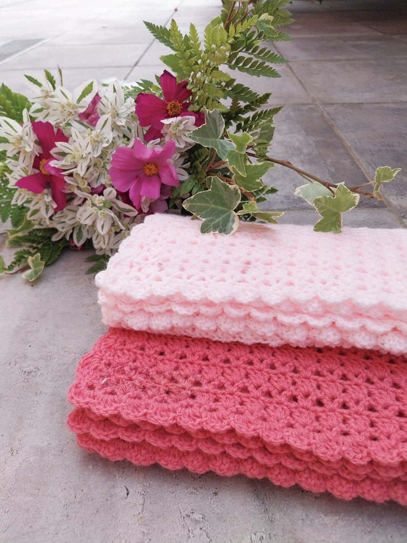 Crochet baby blanket pattern