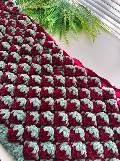 Reversible Strawberry Stitch Crochet Pattern