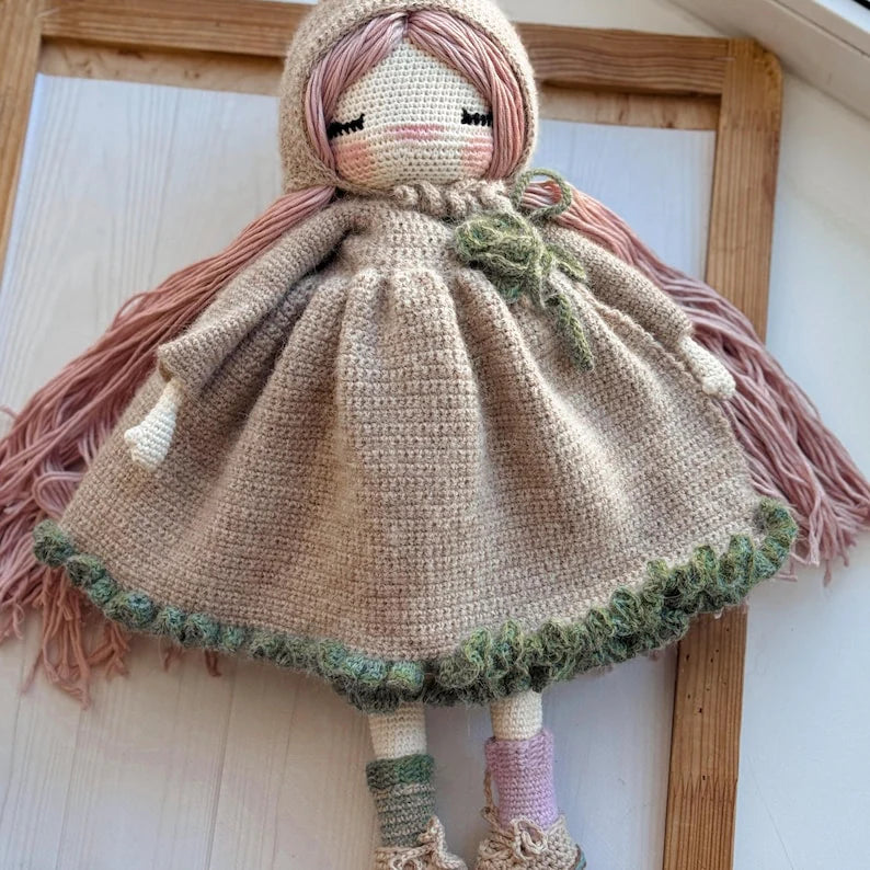 Cozy Princess Doll Crochet Pattern