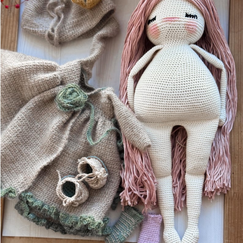 Cozy Princess Doll Crochet Pattern