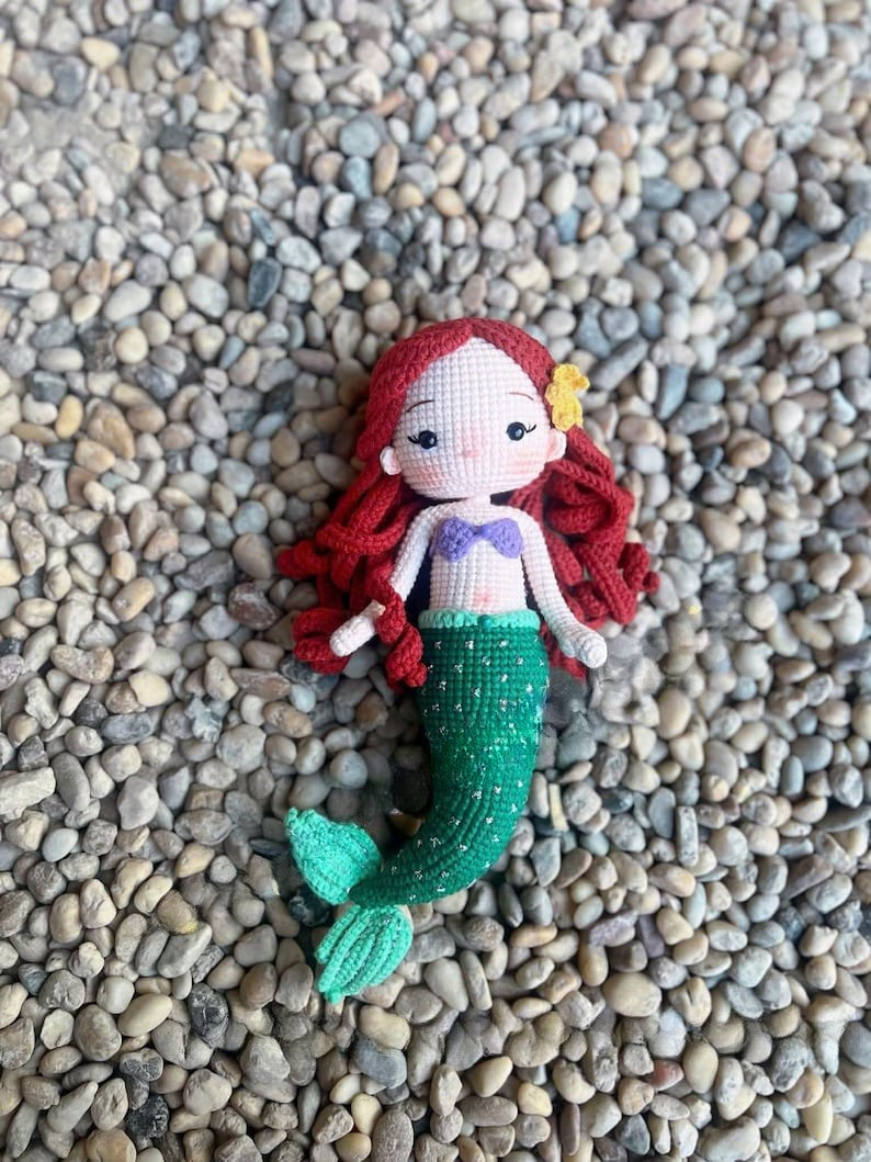 Mermaid Princess Doll Crochet Pattern