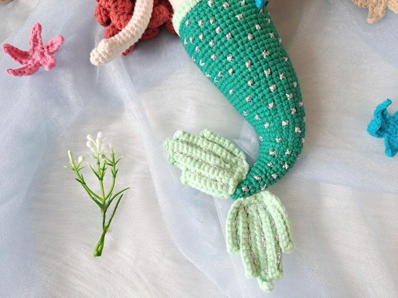 Mermaid Princess Doll Crochet Pattern