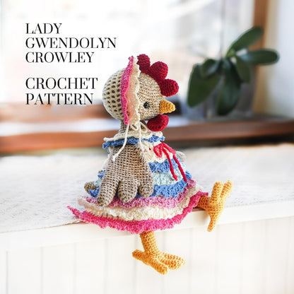 Crochet Hen Pattern + Toy Clothes
