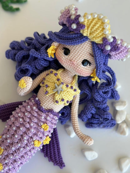 Amigurumi Pattern Mermaid Jolie Doll Crochet